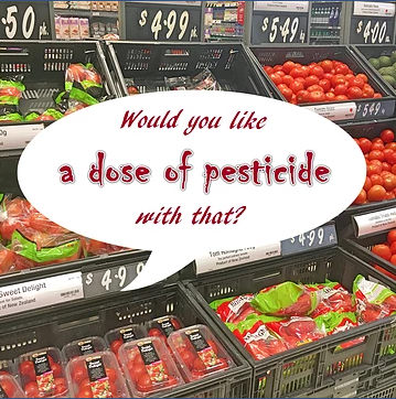 Would you like a dose of pesticide with that?