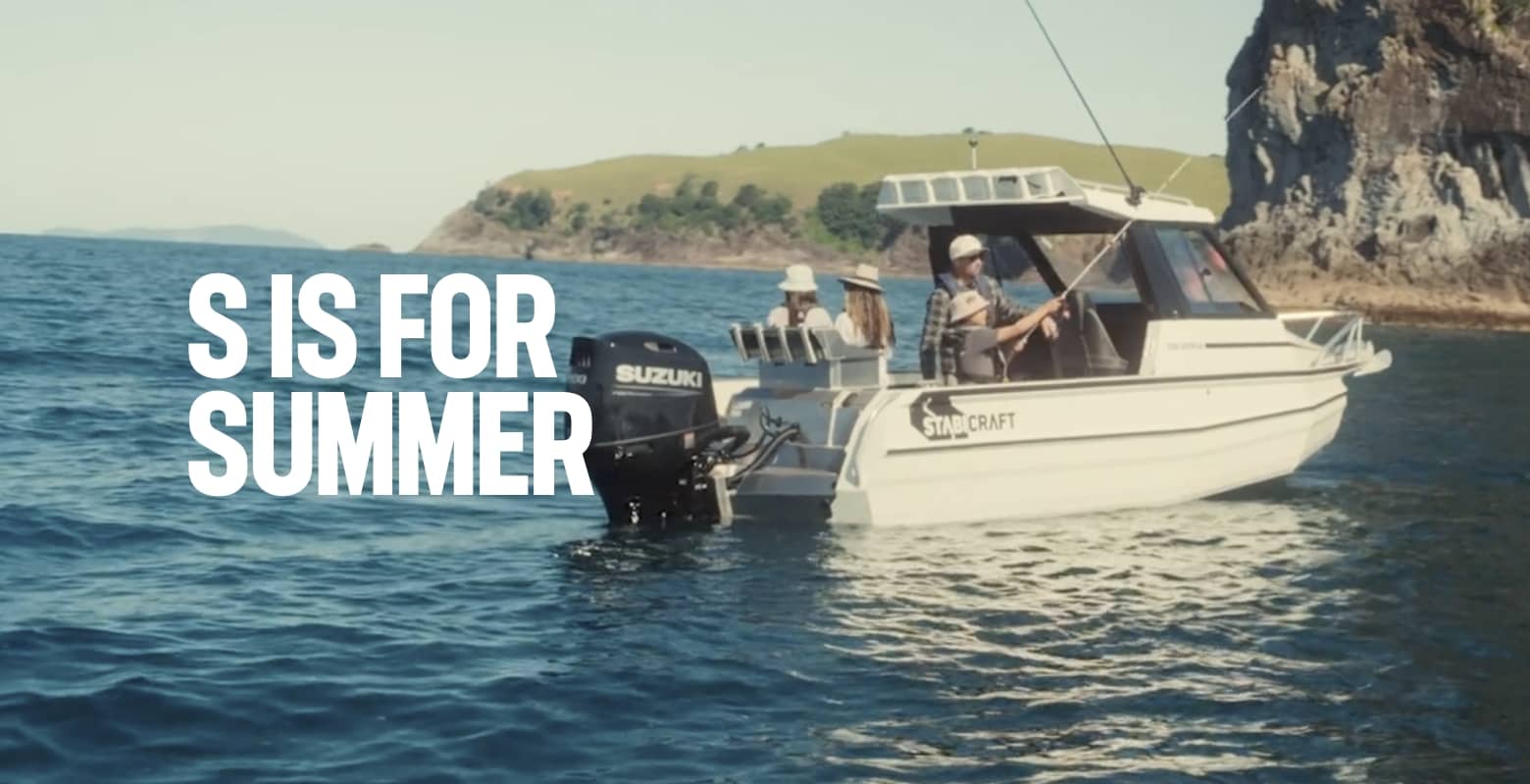 S is for summer | Suzuki Marine